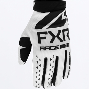 FXR Reflex MX Gloves - White/Black